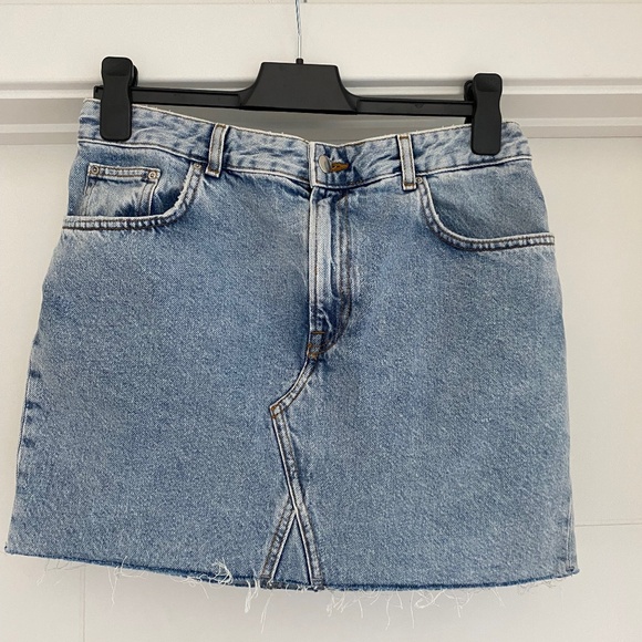 Mini Jeans Skirt - Picture 1 of 8